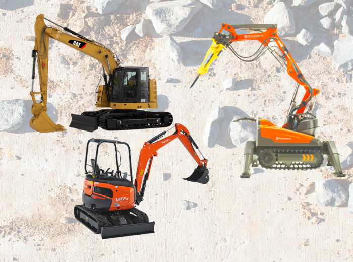 location robot démolition